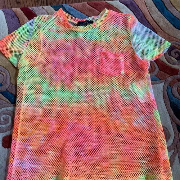 TIE DYE MESH SHIRT - Picture 1 of 2